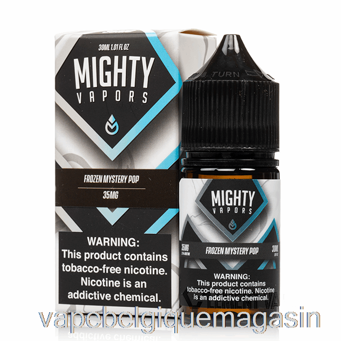 Vape Juice Pop Mystère Glacé - Sels De Vapeurs Puissantes - 30 Ml 35 Mg